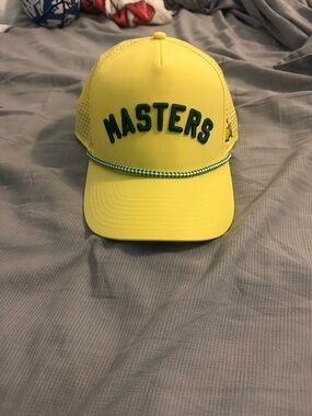 2025 Masters Tech Yellow Hat Masters Golf Tournament Augusta National New